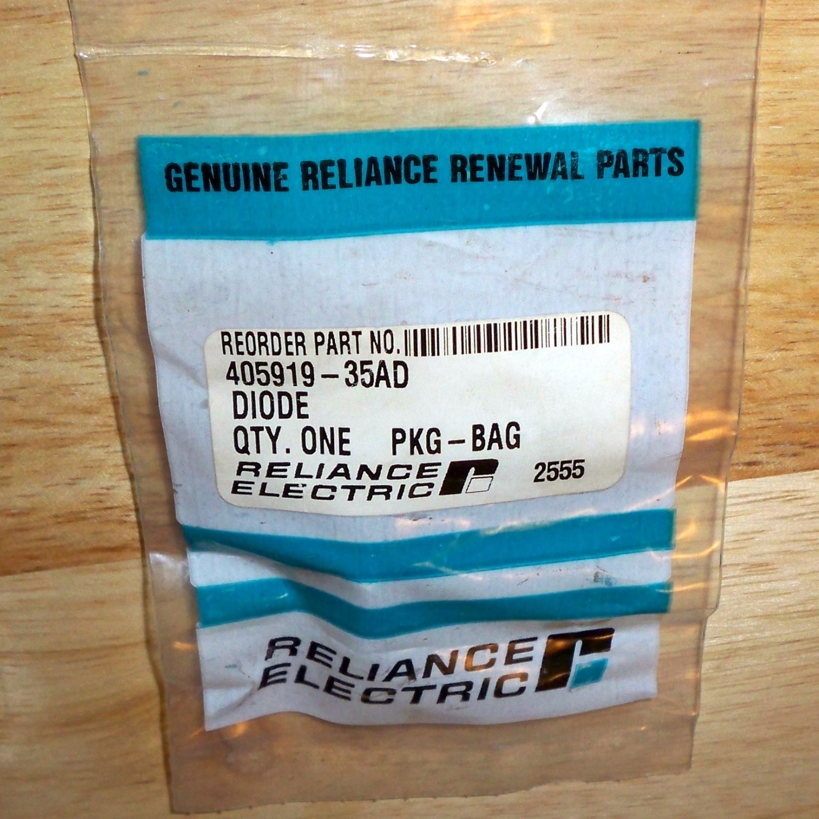 Reliance Electric Genuine Replacement Diode 405919-35AD (New in sealed package)