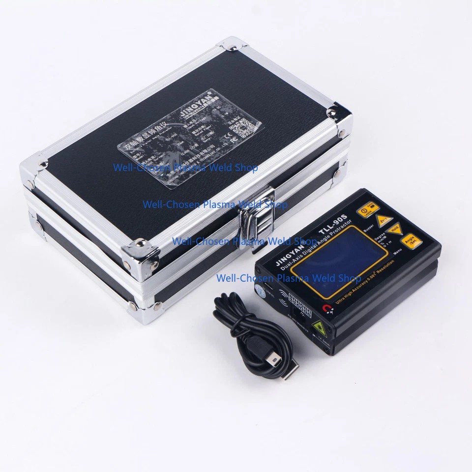 Digital Laser Level Protractor Angle Finder Meter Hi-accuracy 0.005° 90S TLL-90S