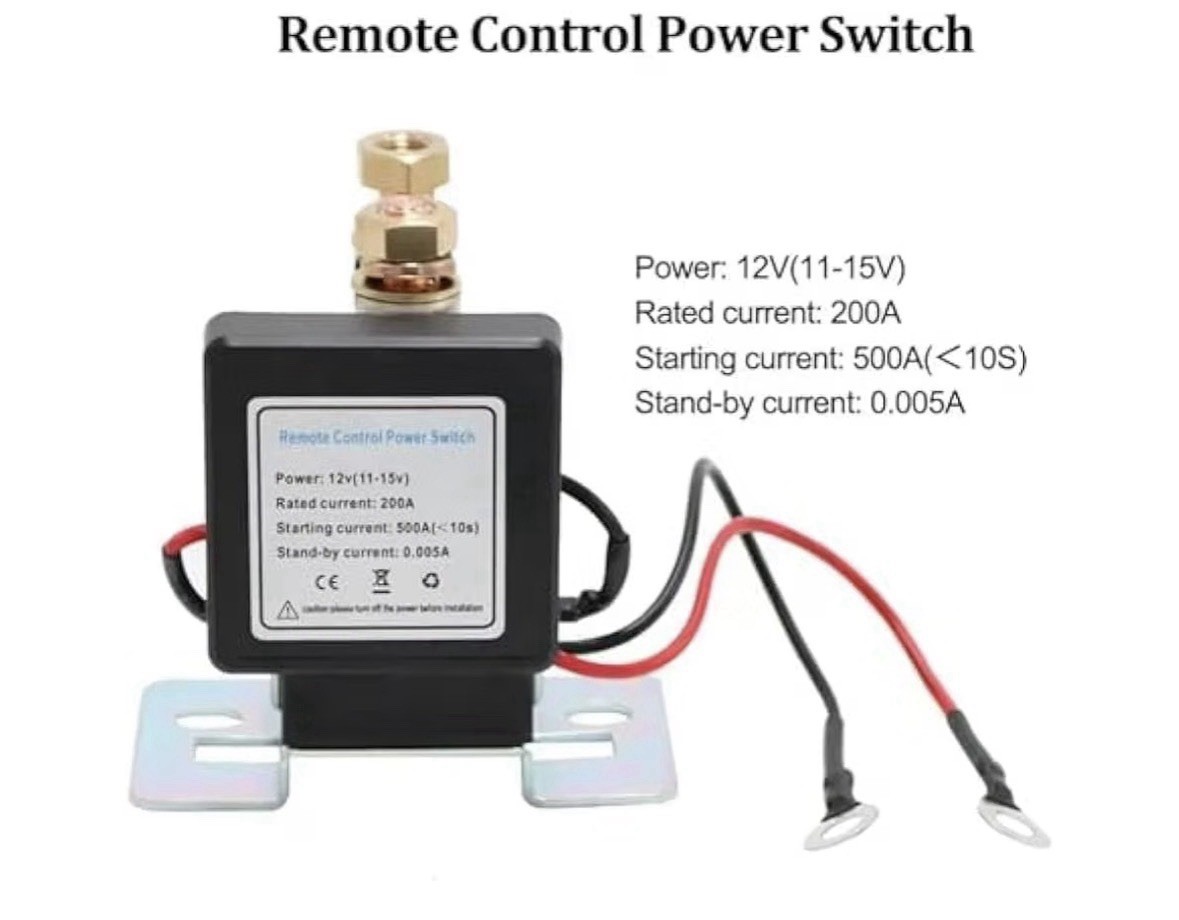 NEW Generic Wireless Remote Control Battery Relay Switch Car Starter Universal