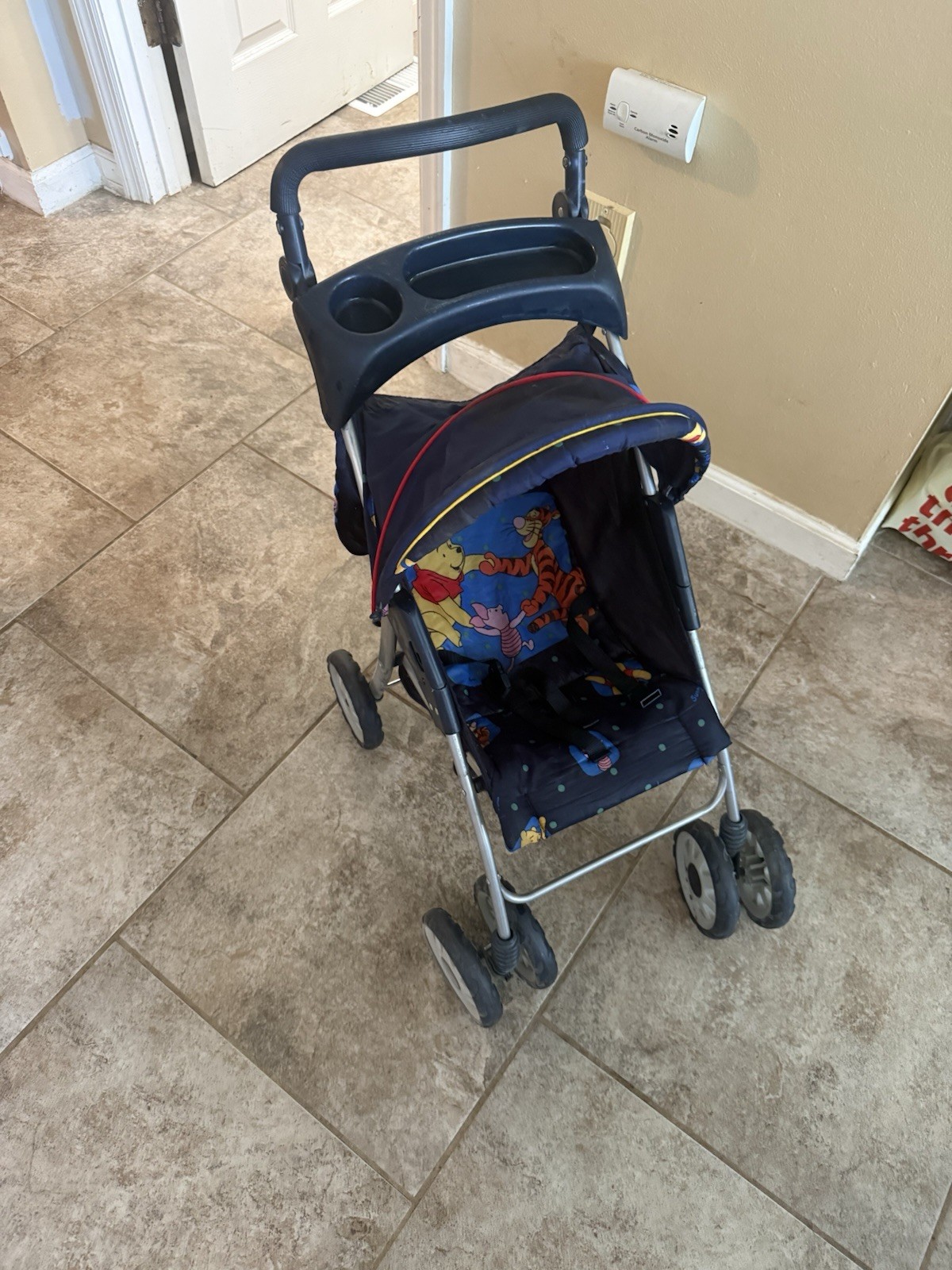Vintage Disney Winnie the Pooh Doll Stroller