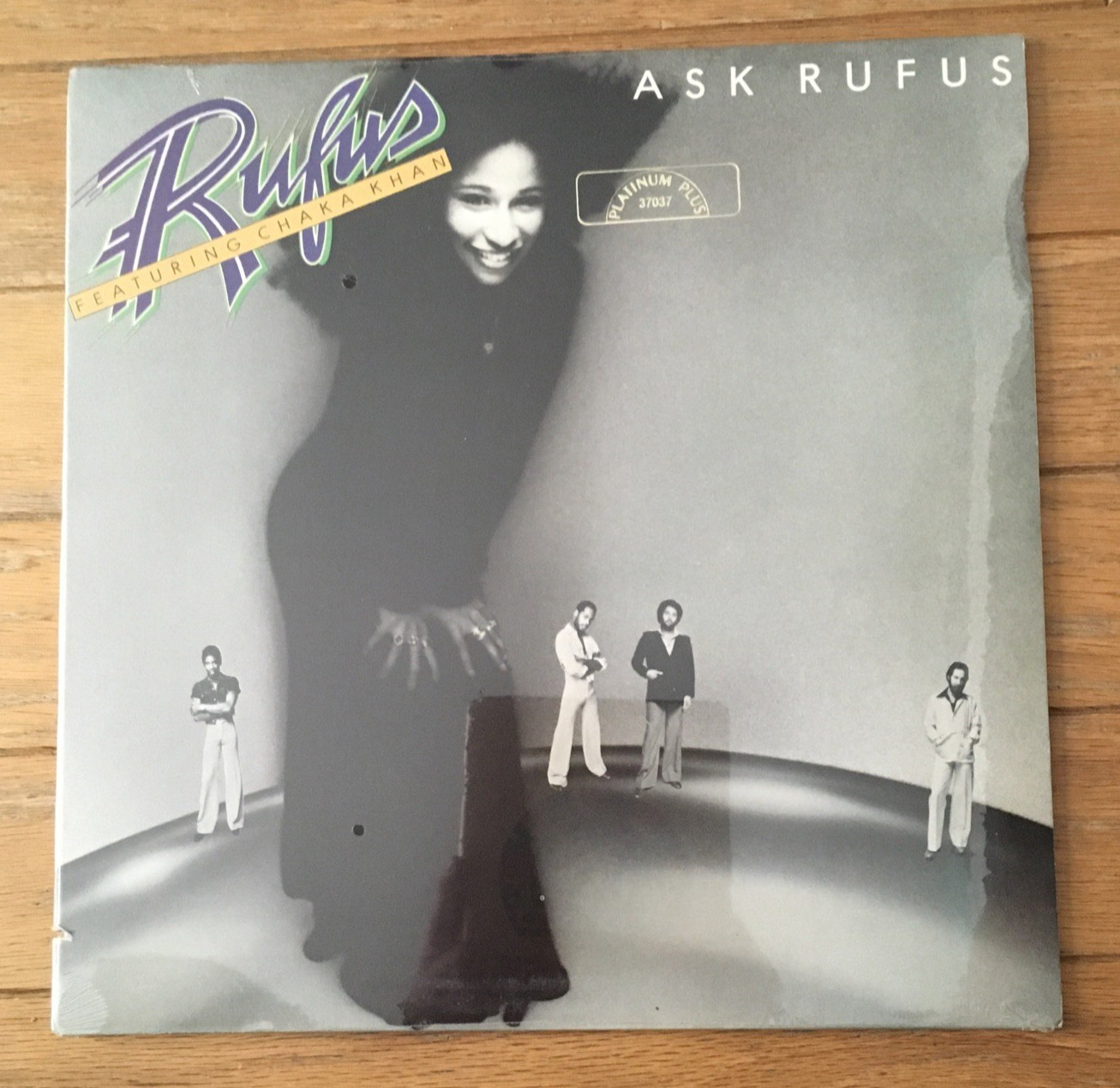 Rufus Featuring Chaka Khan - Ask Rufus Vinyl LP GOLD STAMP AB-975 SEALED
