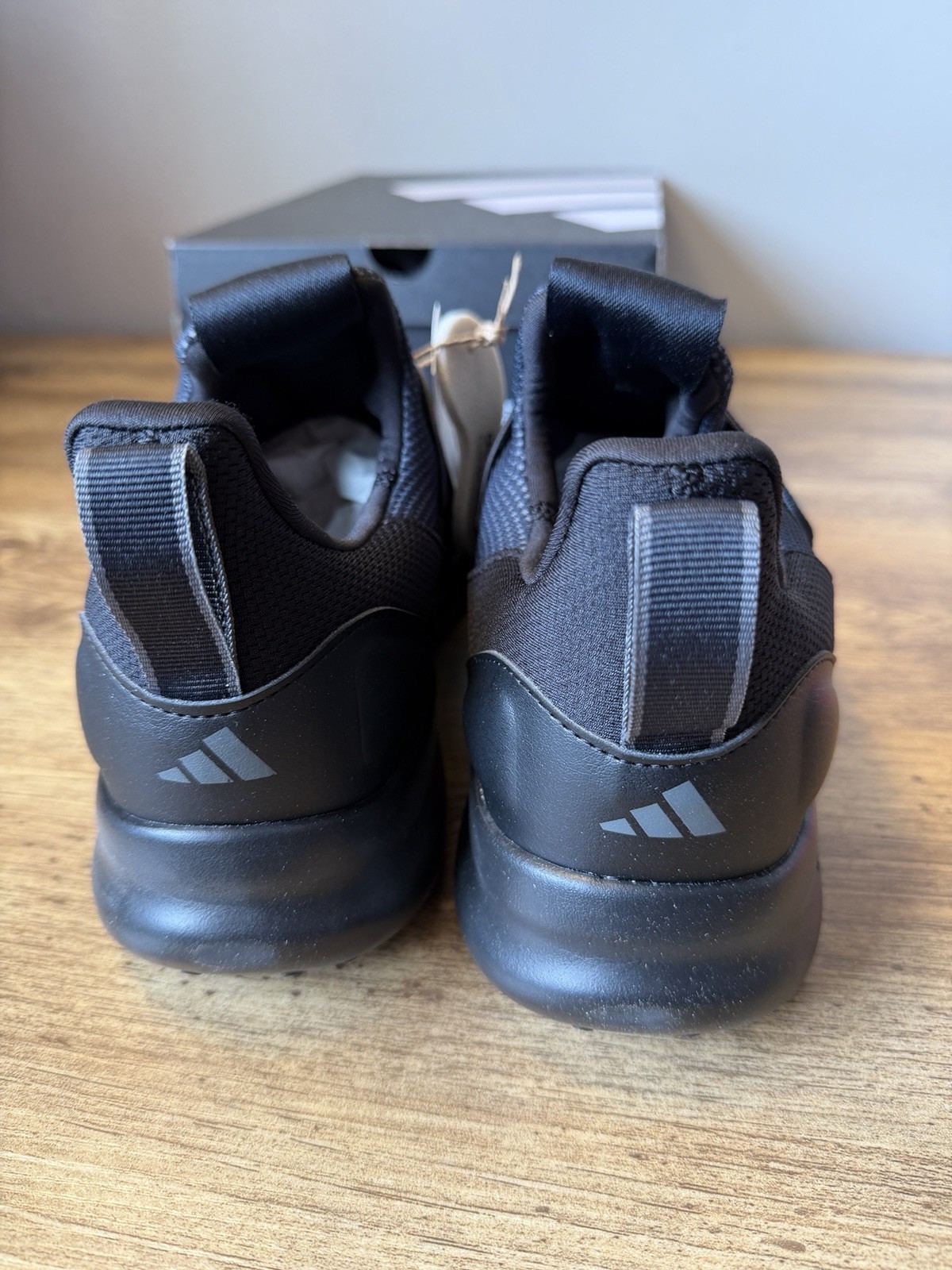 Size 12 Adidas Lite Racer Adapt 7.0 Shoes Black Comfort Sneaker IE6327 NEW