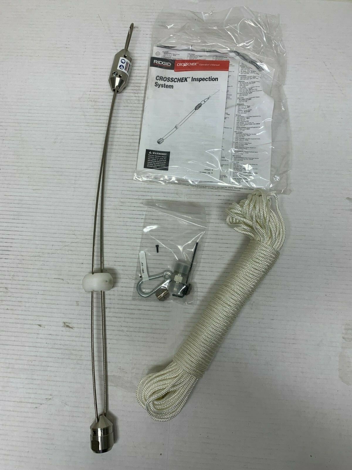 RIDGID 49528 CROSSCHECK FOR SEE SNAKE