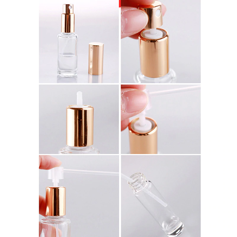 10x/Set Perfume Bottle Decant Nozzle Cap Nozzles Atomizer Spray Refill Tools