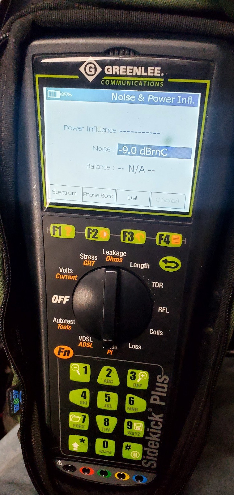 Greenlee SideKick Plus With Impulse Noise, Step TD Cable Tester