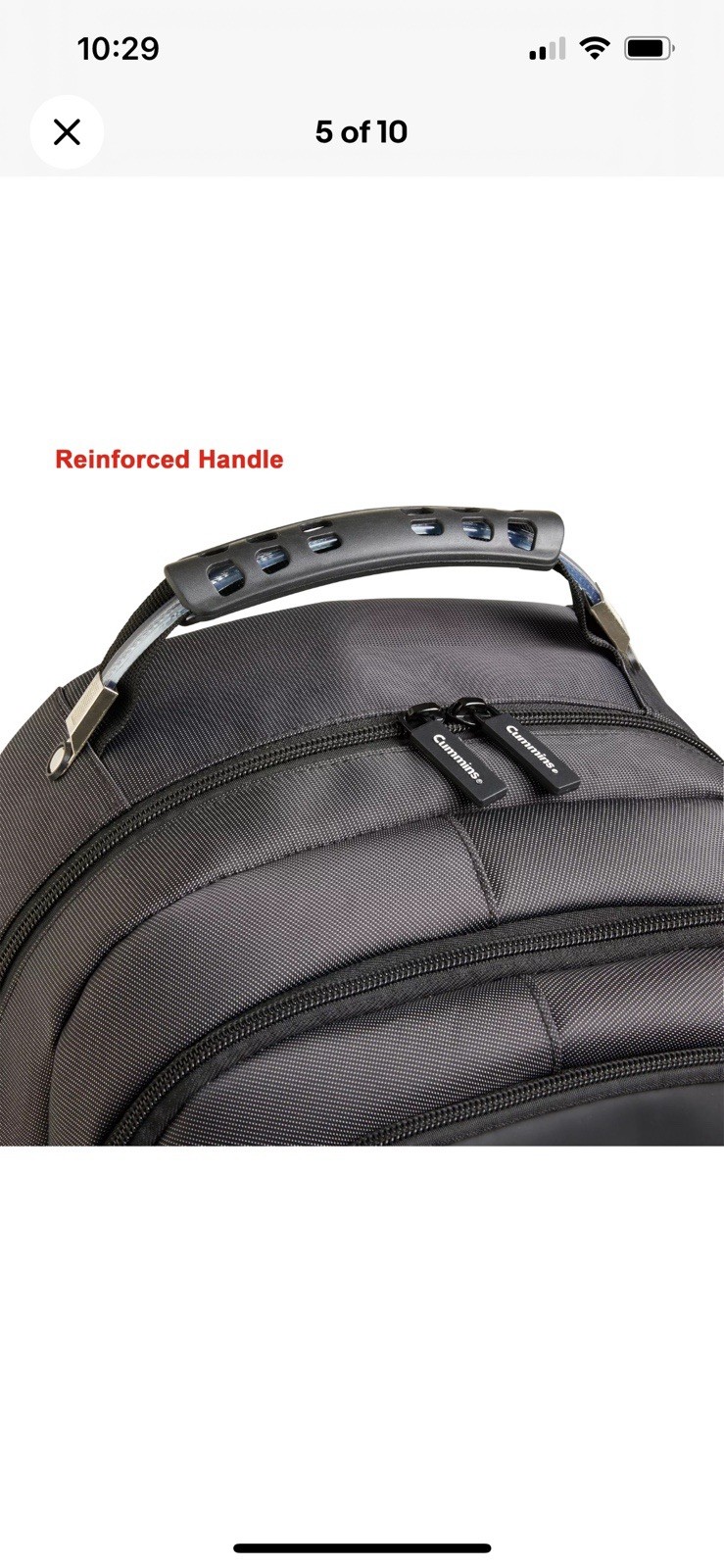 Cummins Turbo Backpack BNWT