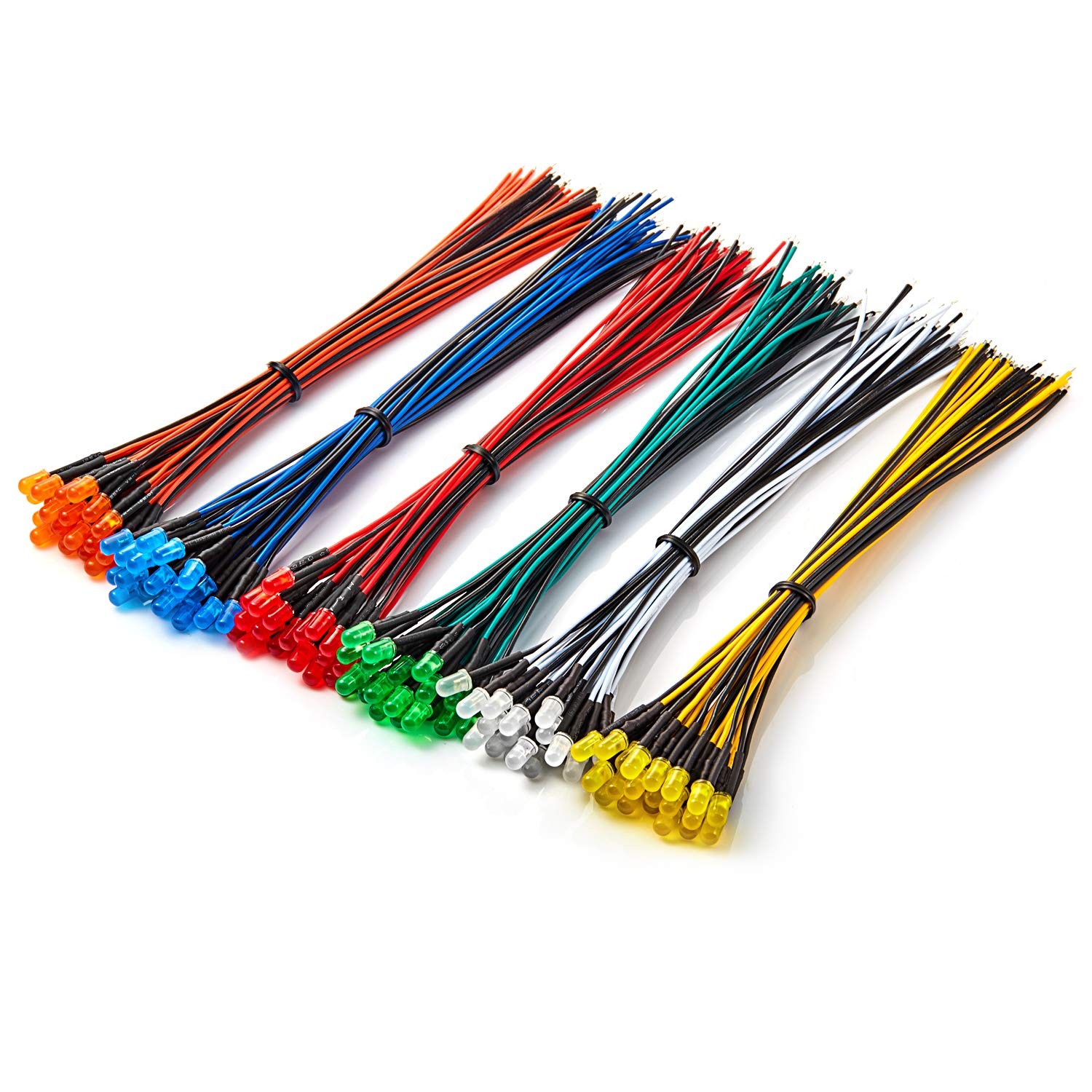 CHANZON [UL Wire] 120pcs 120 Count (Pack of 1), [K] 6 Colors X 20pcs =