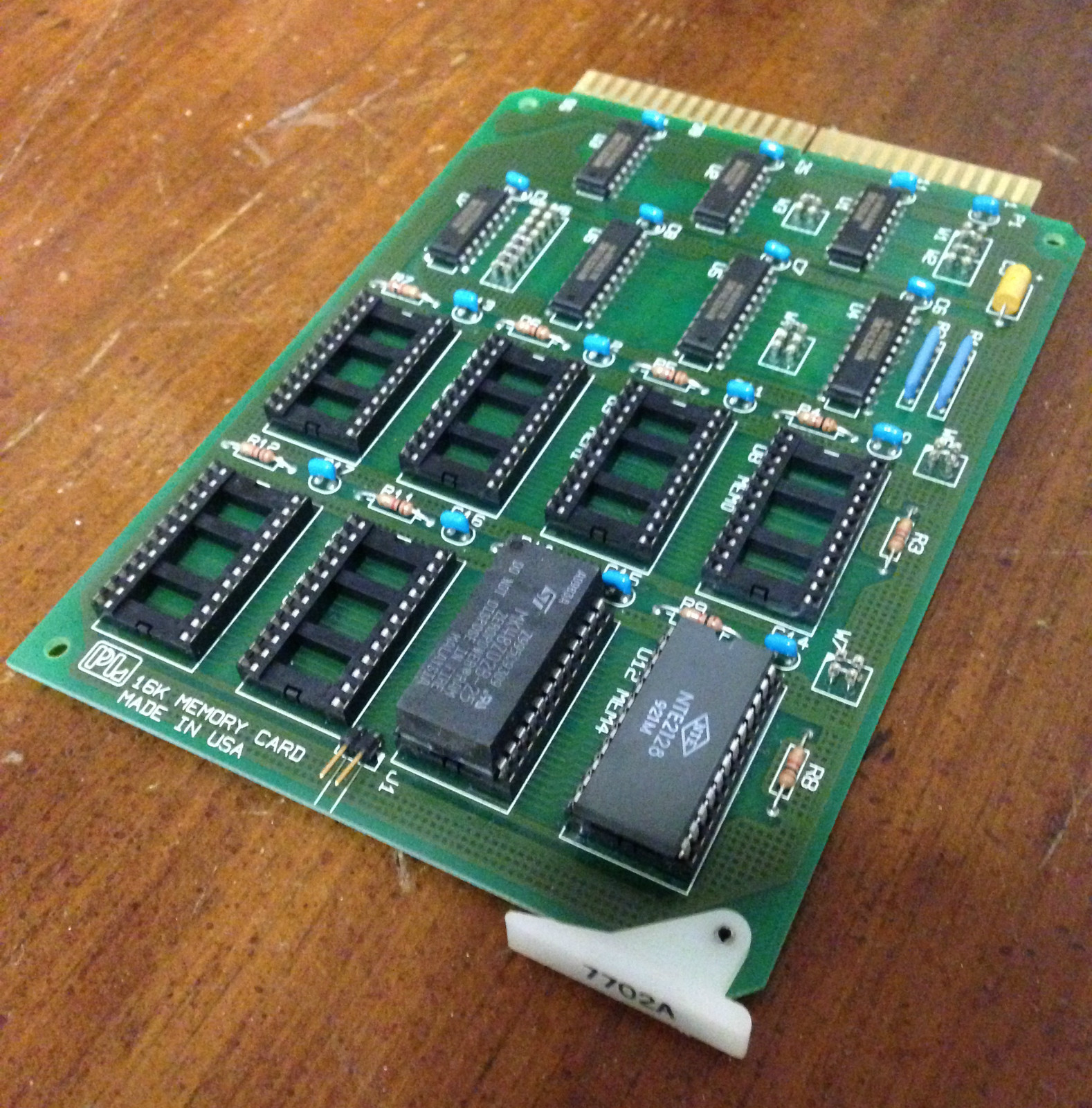 PROLOG PL CIRCUIT BOARD CARD 16K MEMORY CARD 7702A