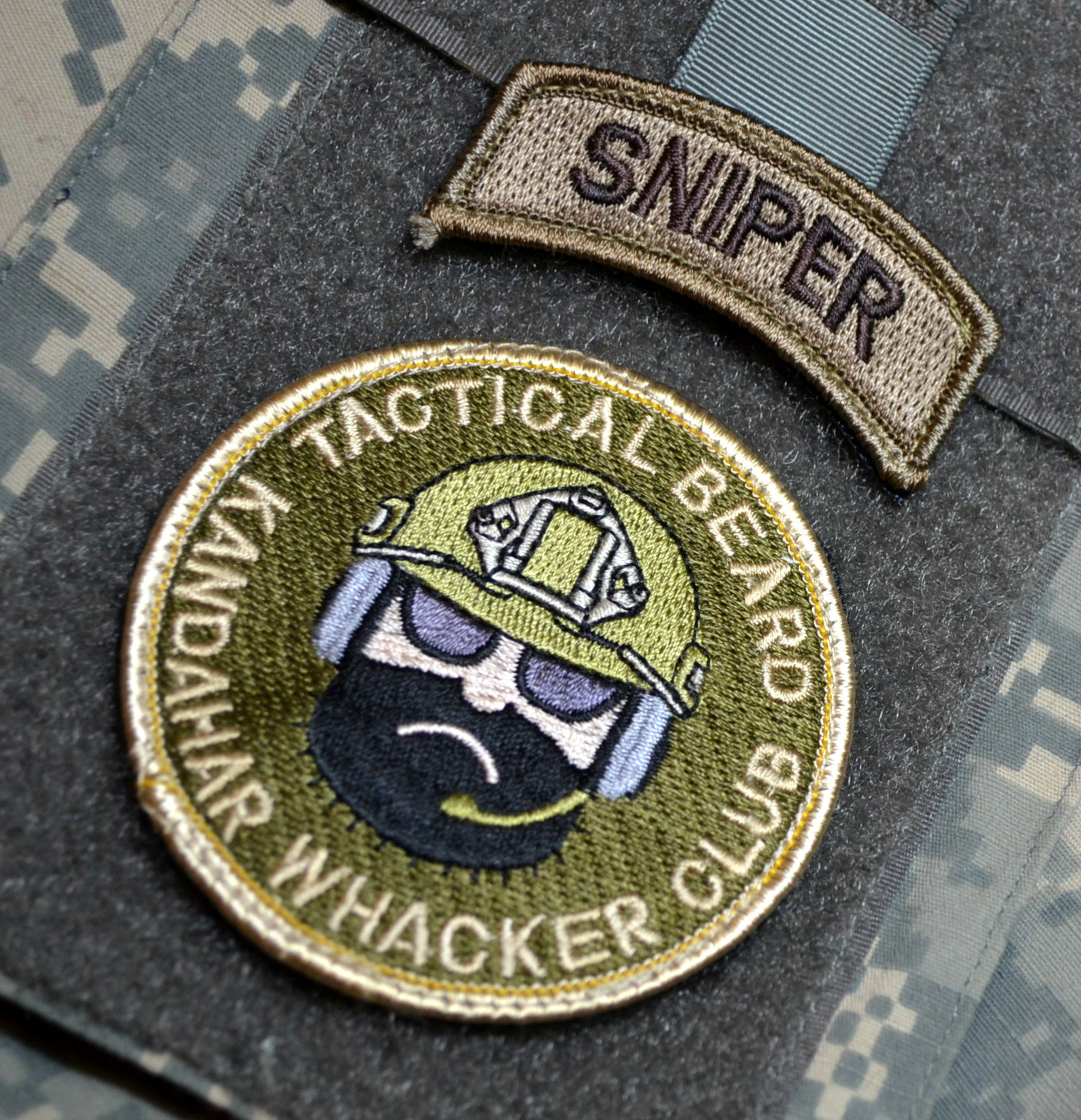 KANDAHAR-WHACKER© USMC MARSOC RAIDERS LONG RANGE DEATH SNIPER SSI: RECON GHOST