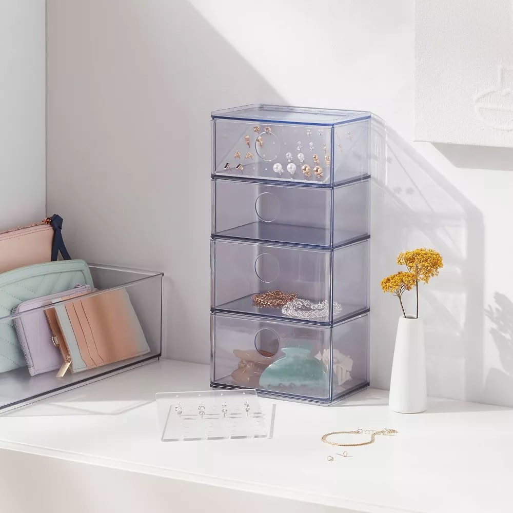 Acrylic Accessory Organizer with Drawer - Brightroom