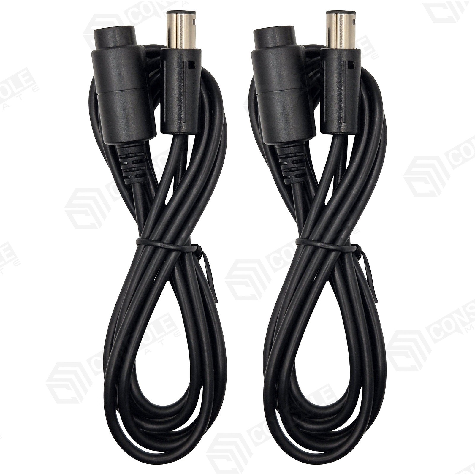 Two GameCube Controller Extension Leads 1.8m for Nintendo | 2-Pack Brand New