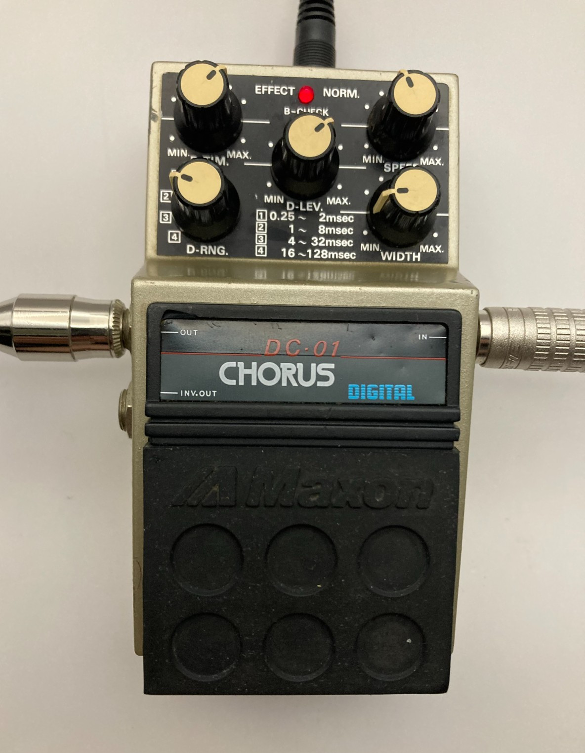 MAXON DC-01 Digital Chorus  Made in Japan Effect Pedal Working