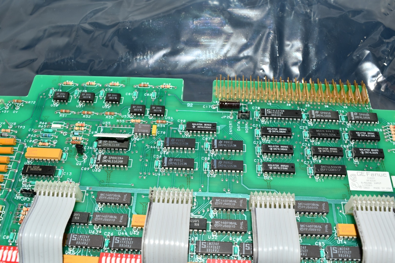 GE Fanuc Programmable Control Board IC600BF831K 5-50VDC Input Module PCB 44A7192