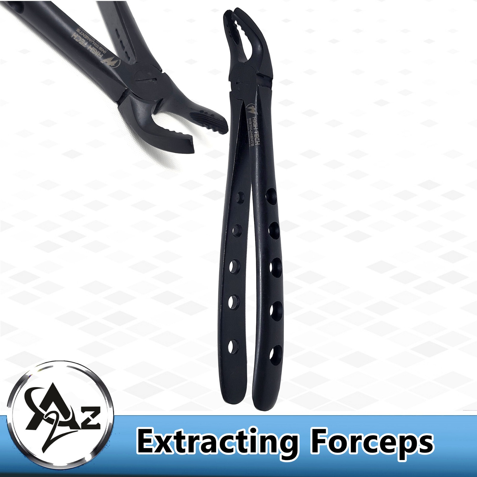 Dental Extracting Extraction Forceps # 2021AE Upper Anterior Serrated Instrument