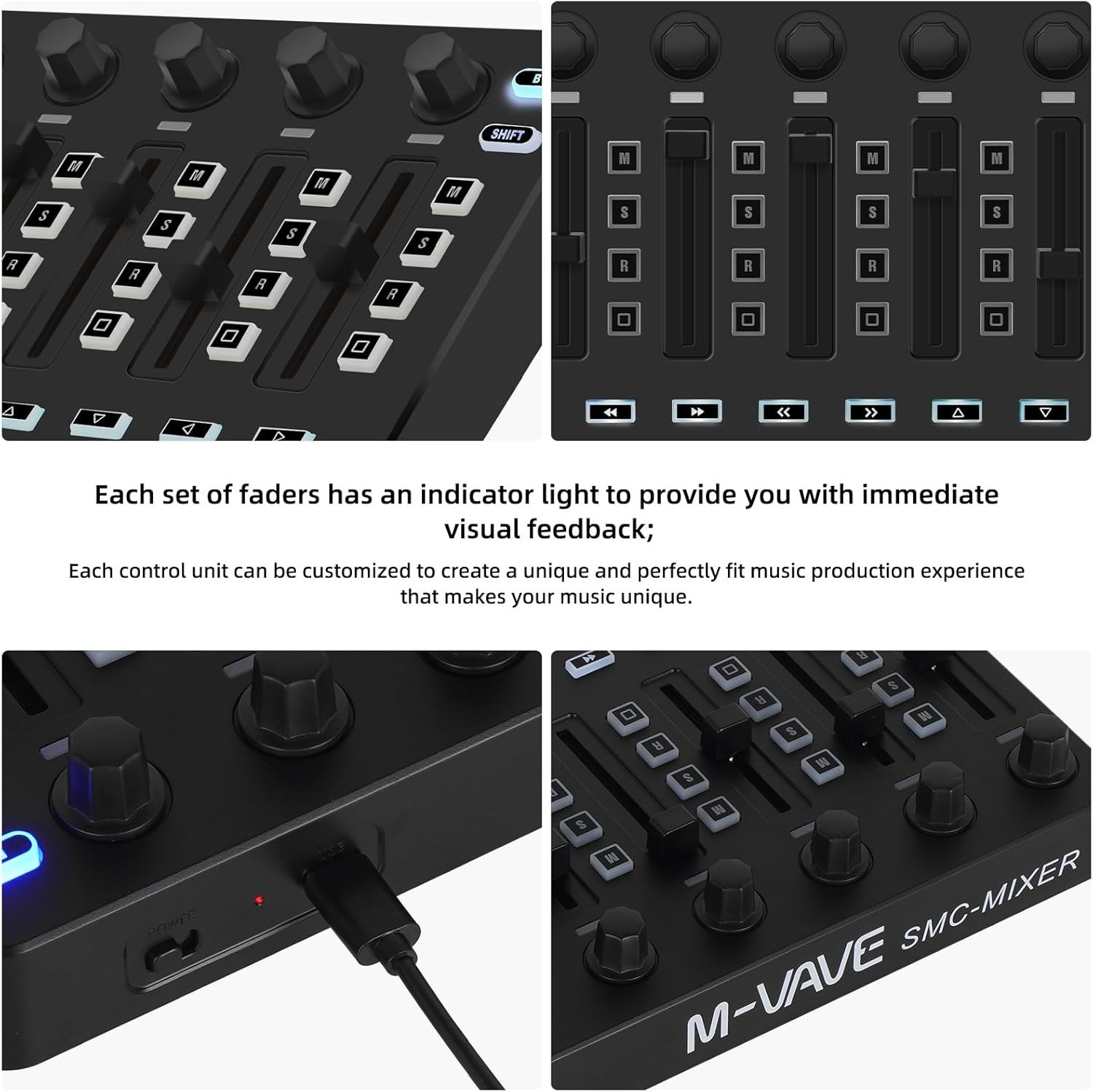 Compact Bluetooth Midi Controller for Music Creation