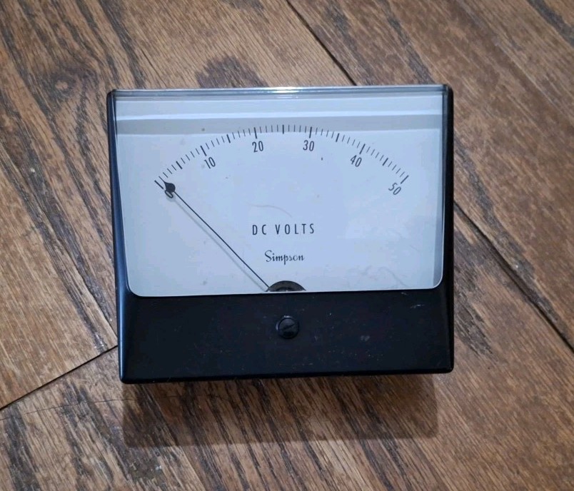 Simpson DC Volts Wirable Display Up To 50