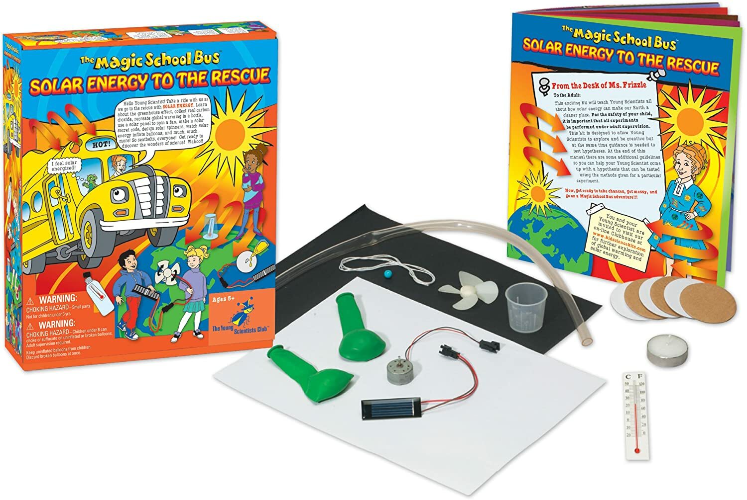 The Magic School Bus Solar Energy to the Rescue Kids Science Learning Kit Toy