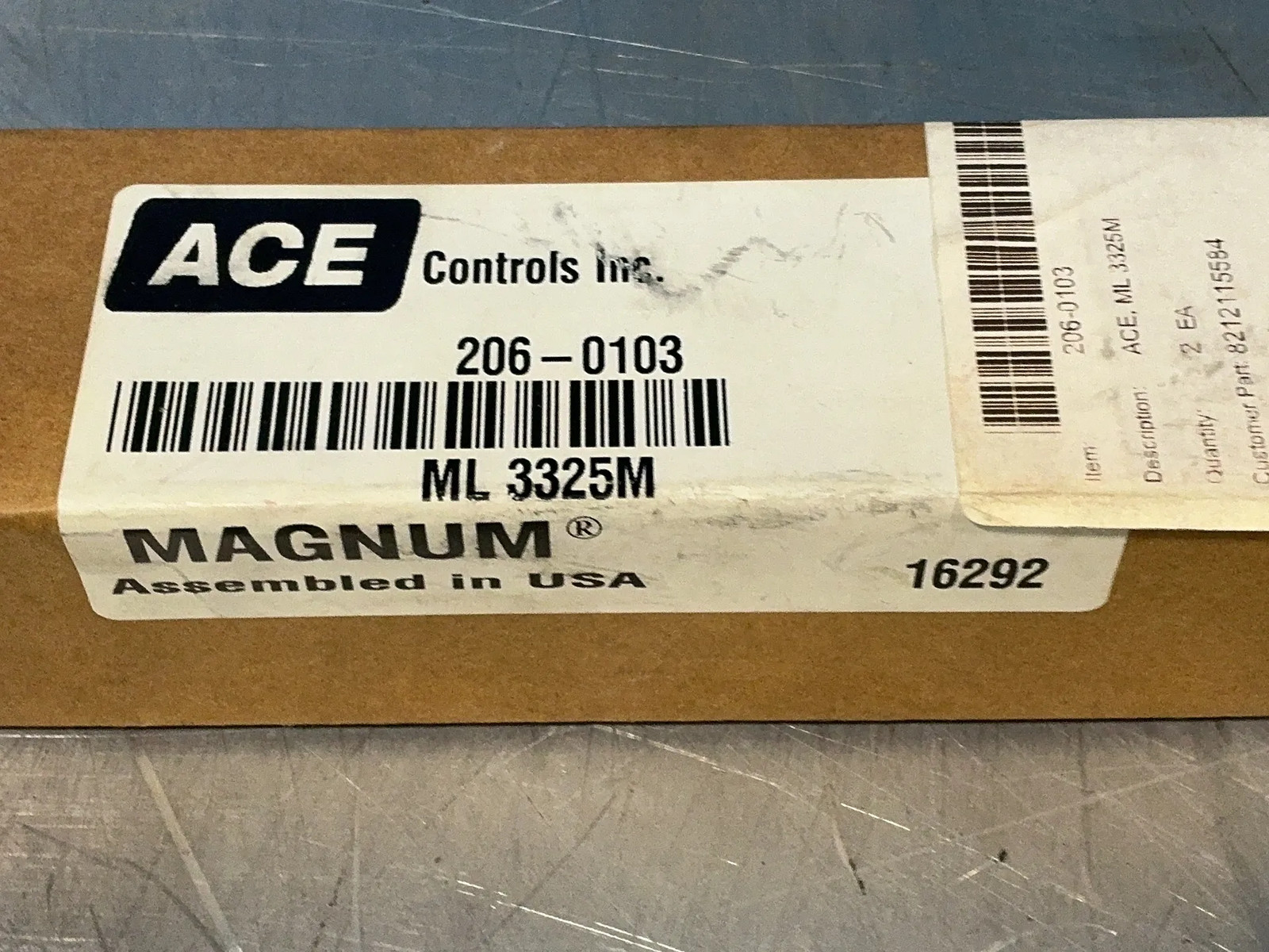 ACE INDUSTRIAL SHOCK ABSORBER 206-0103