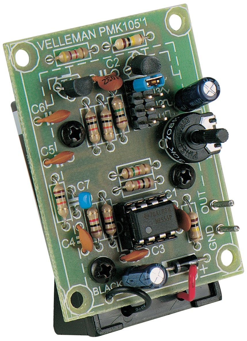 Velleman MK105 Signal Generator Kit, 1kHz Fixed Frequency