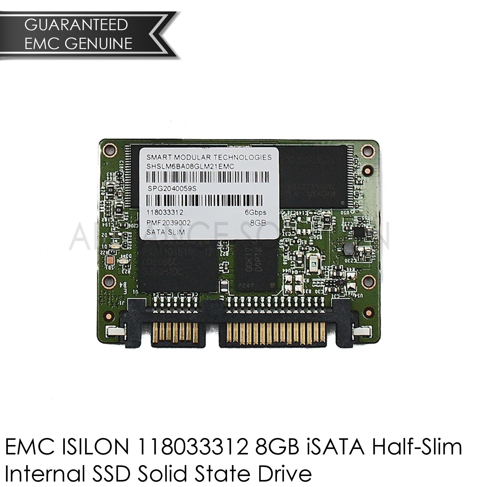 New Smart Modular 118033312 8GB 6Gbps Sata Slim Boot Drive SHSLM6BA08GLM21 EMC
