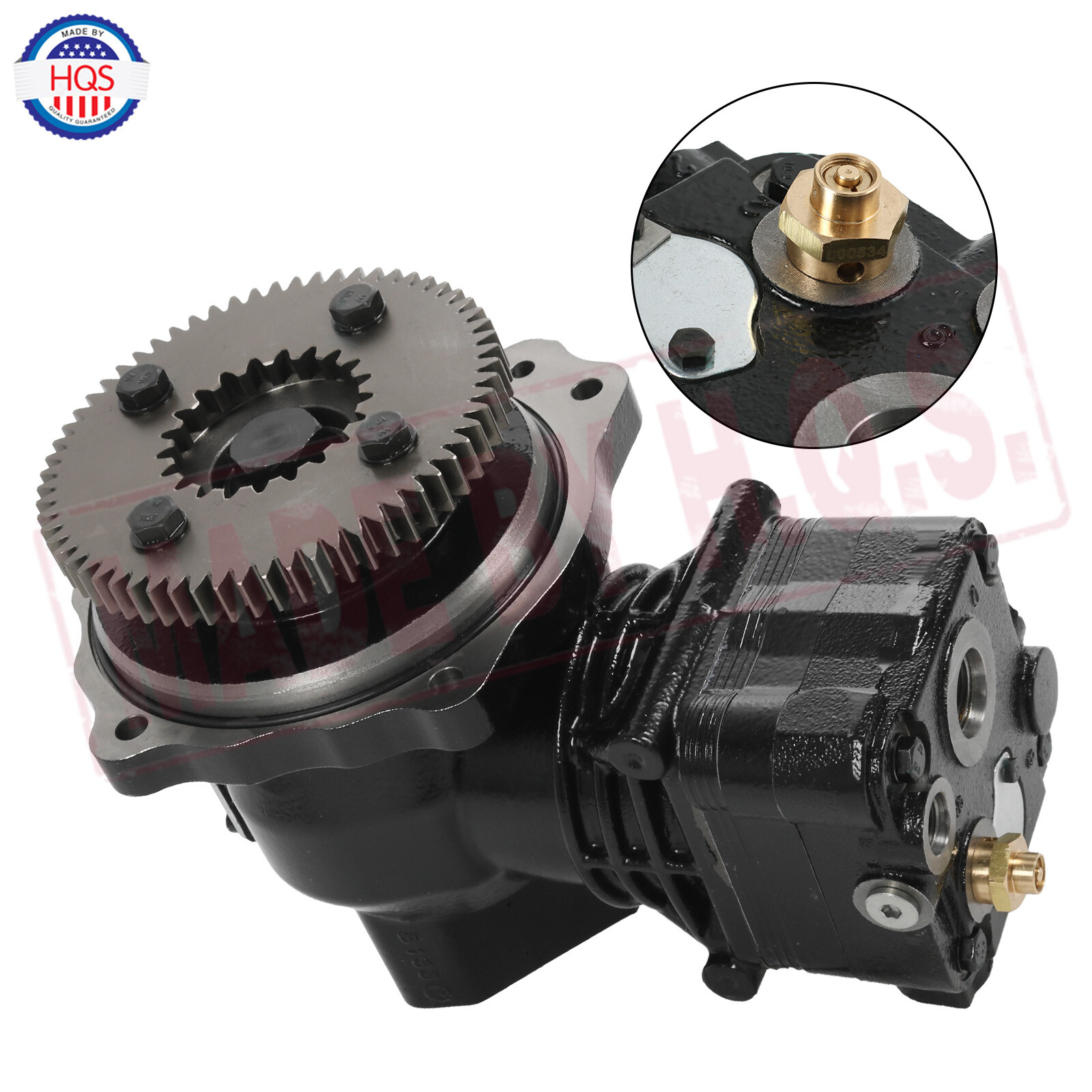 Heavy Duty Air Compressor For Detroit Series 60 14L R23535534,DDE E23535534