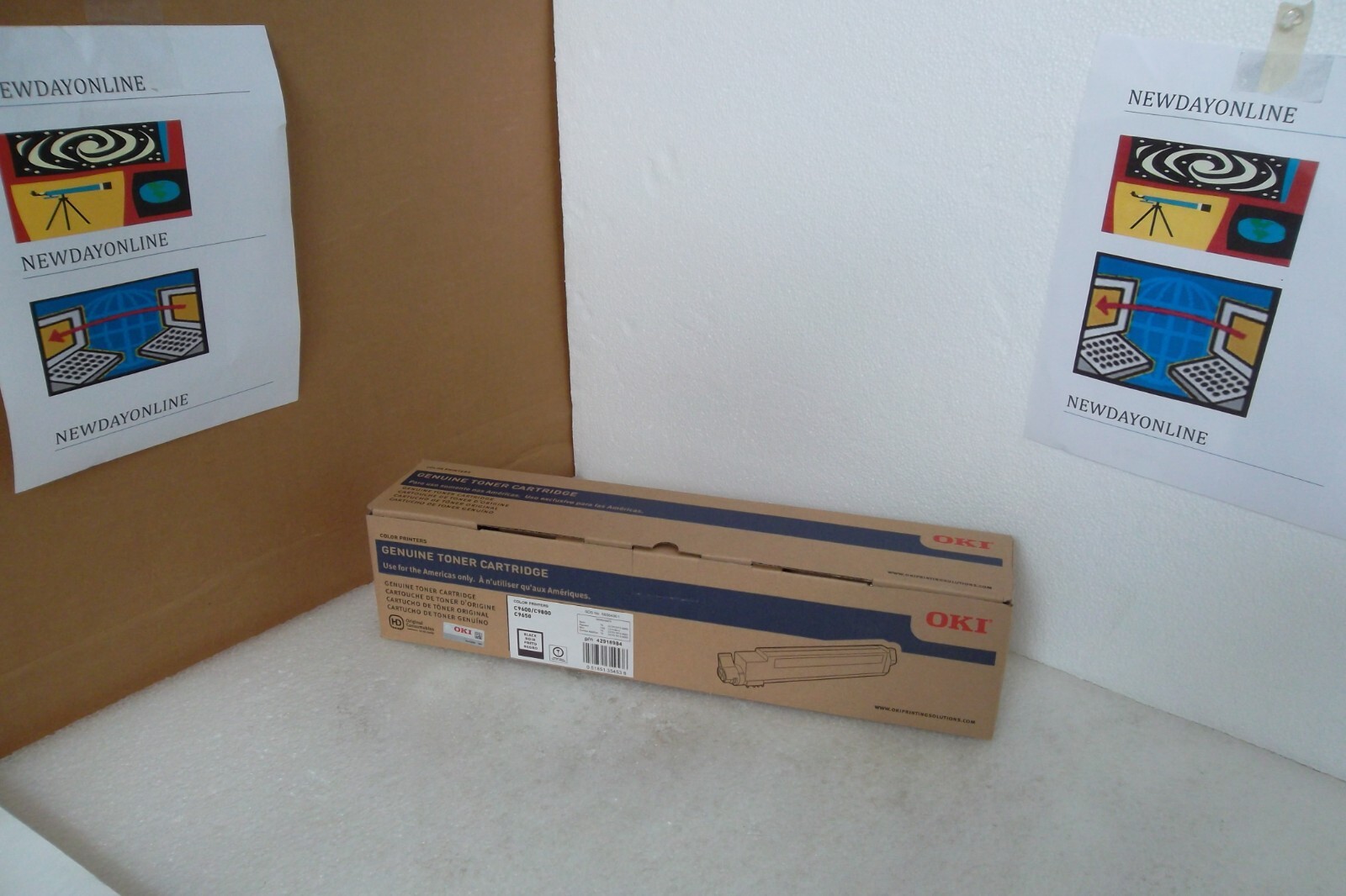 Okidata 42918984 Toner Cartridge C7 Black for Oki C9600 C9800 C9650 C9850 NEW