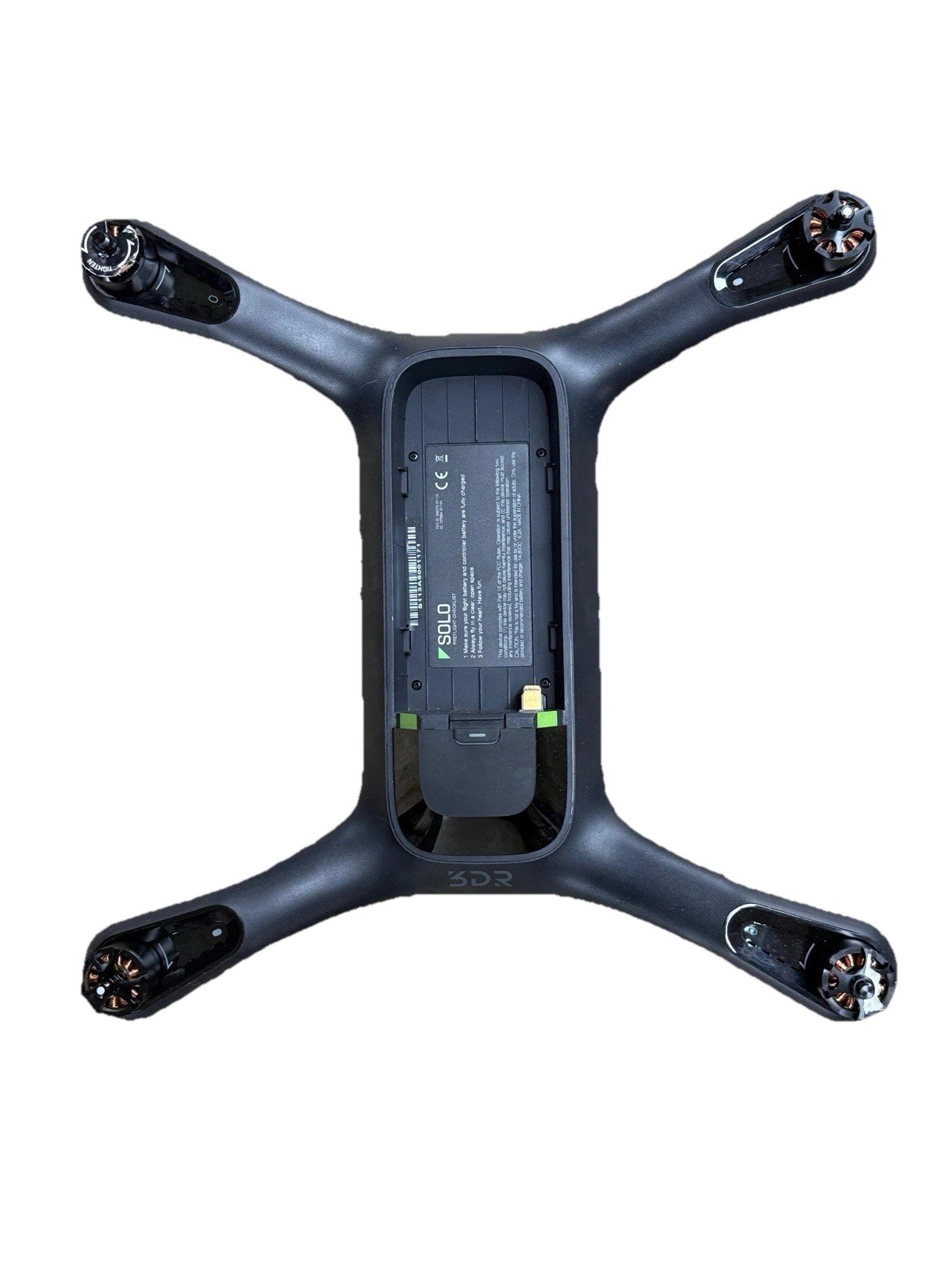3DR Solo -Quad Drone- W/ Gimbal - 1 Battery /Backpack Case, Low Hours