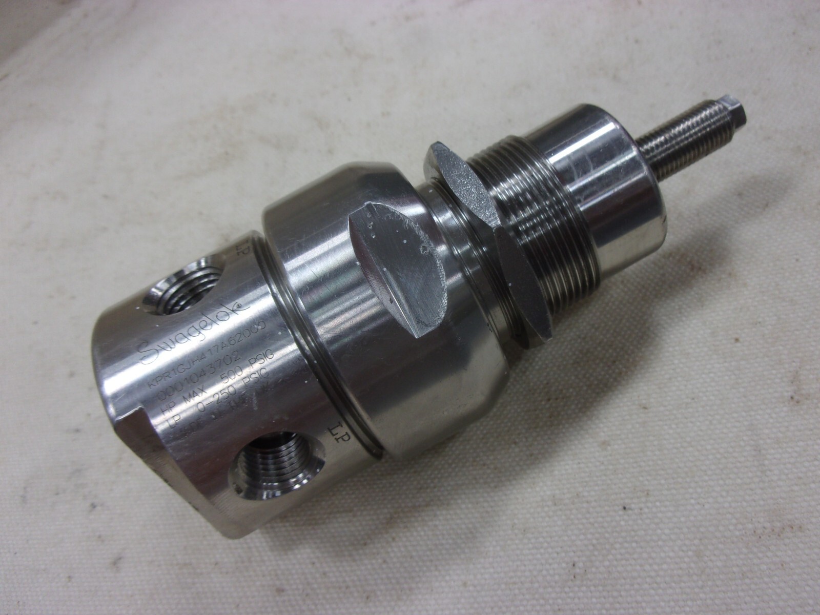 KPR1GJH417A62000 Regulator Stainless Steel Pressure Line Tank Cylinder Gas Air