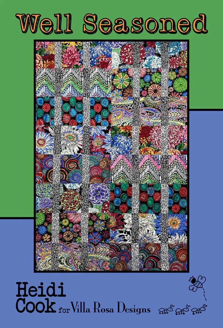 Well Seasoned Quilt Pattern-Using Fat Quarters