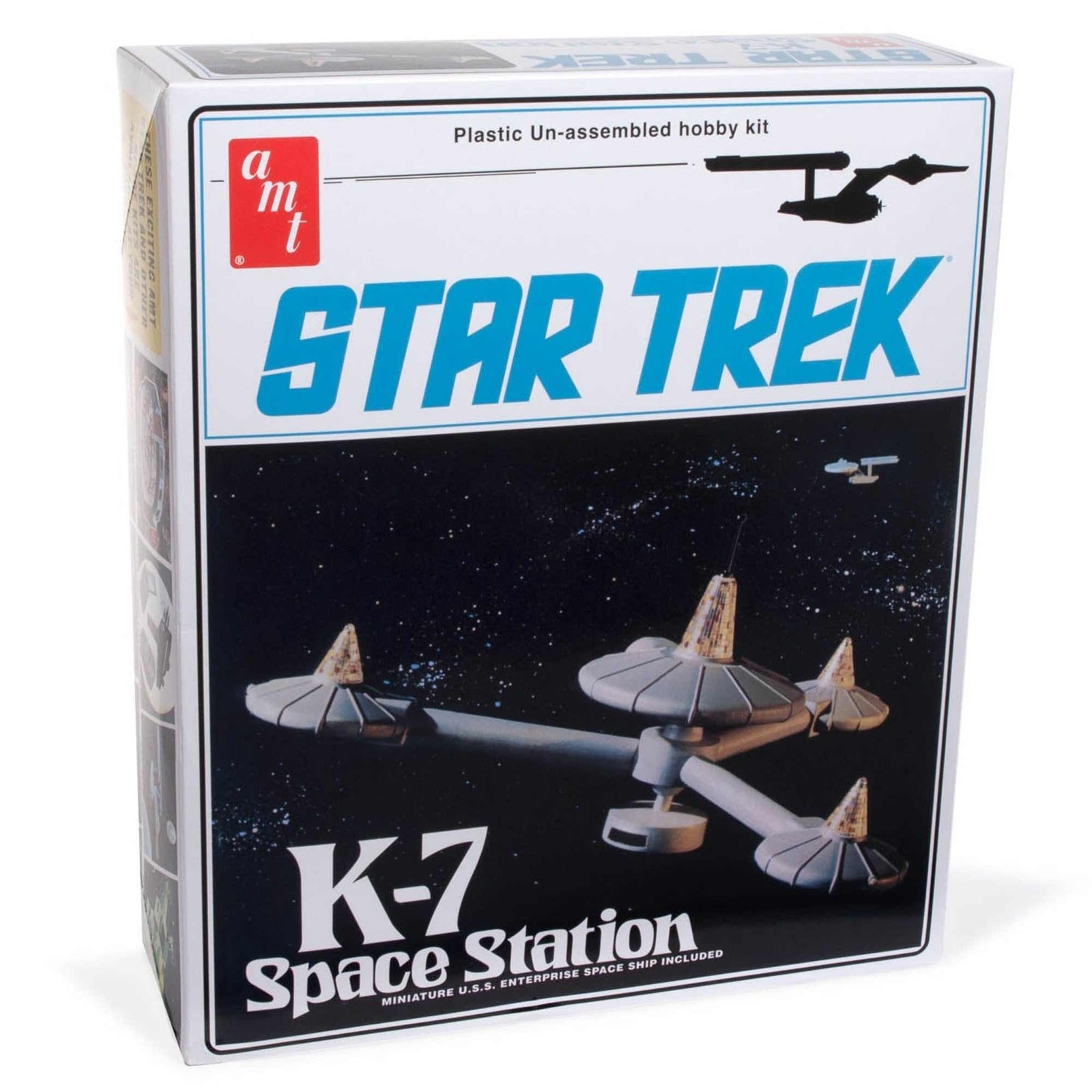 AMT Star Trek K-7 Space Station 1/7600 AMT1415 Plastic Models Space