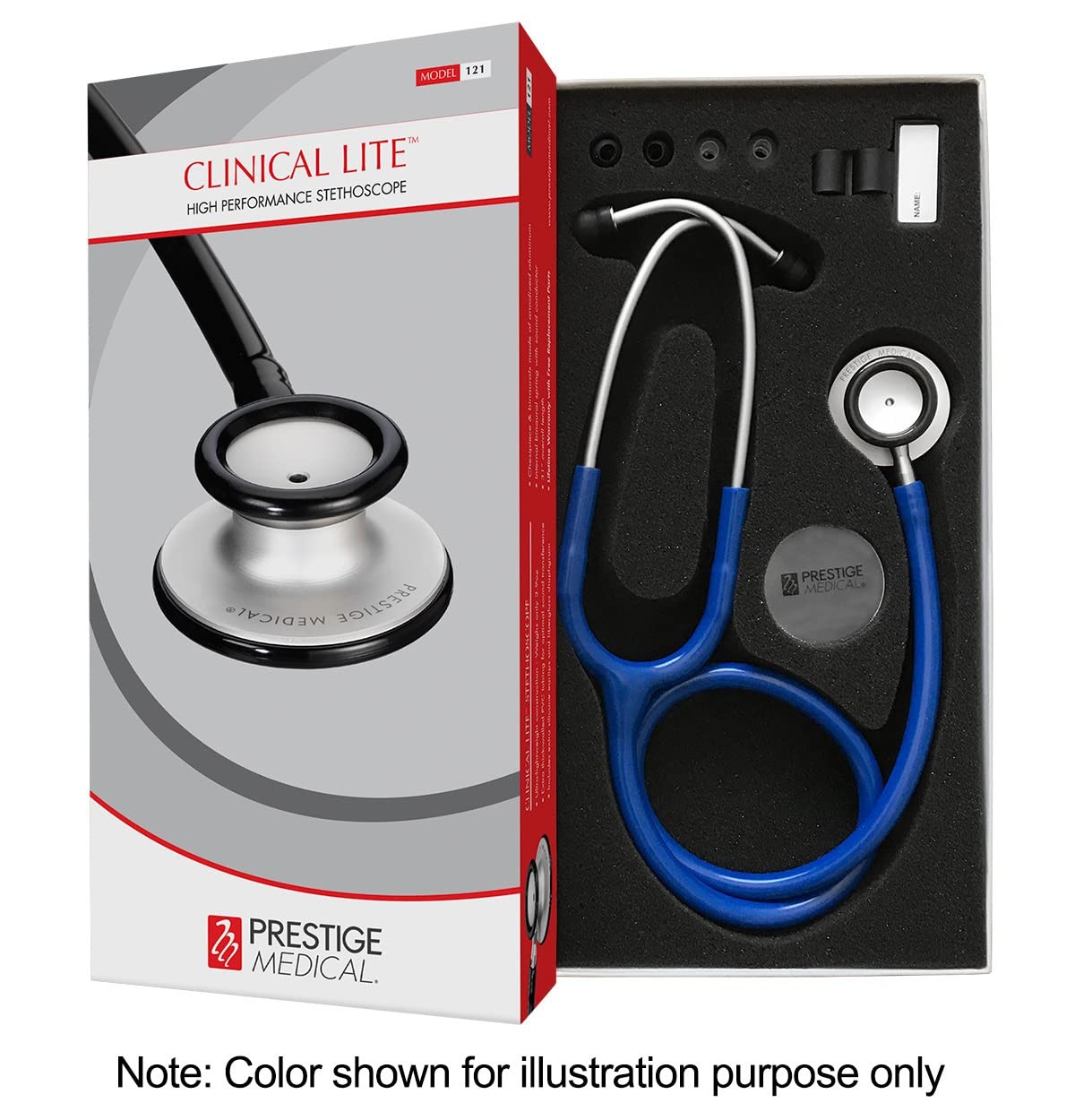 Clinical Lite™ Stethoscope, Pewter Grey
