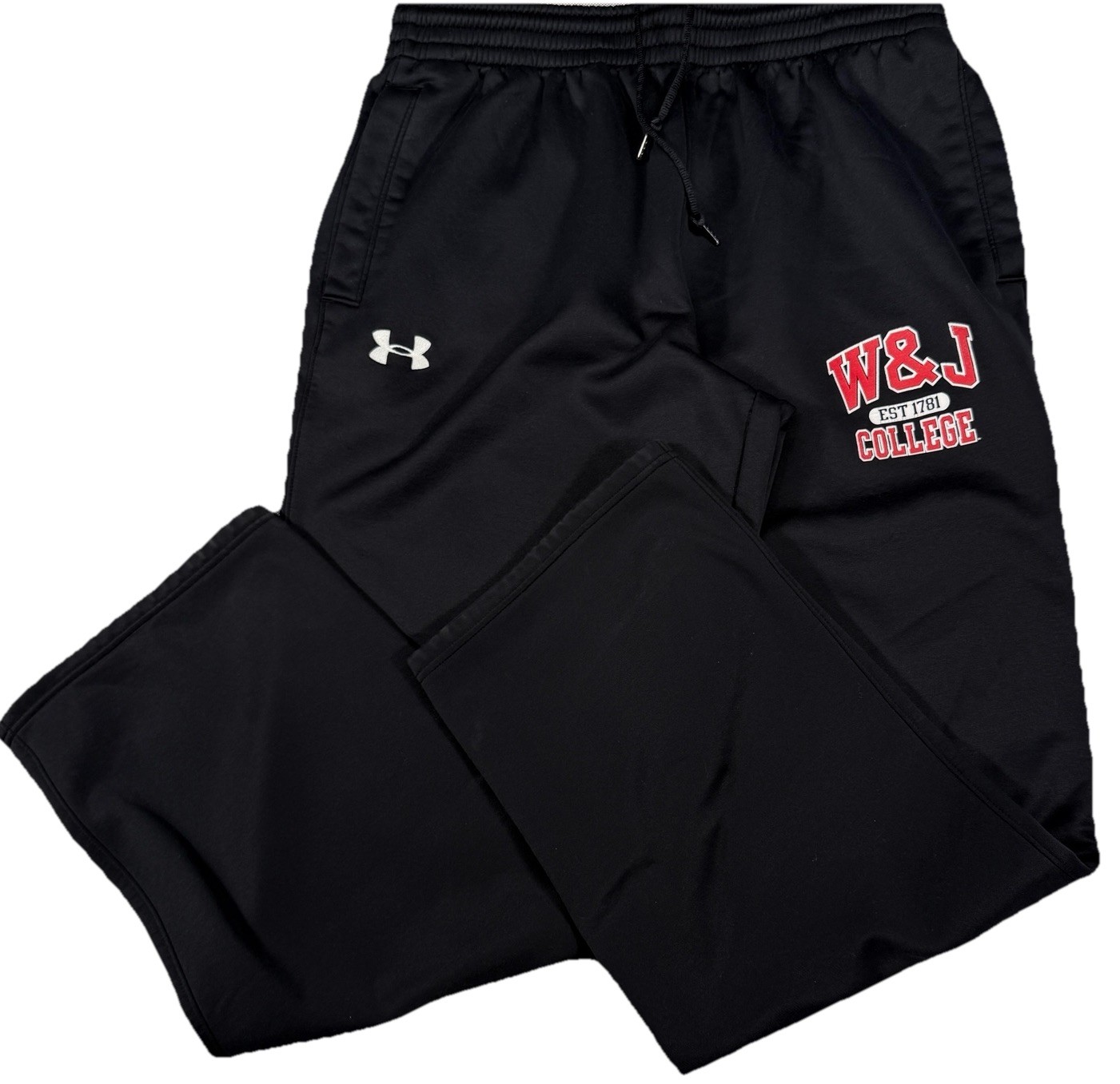 Under Armour Joggers Men’s L Black Washington Jefferson W&J College