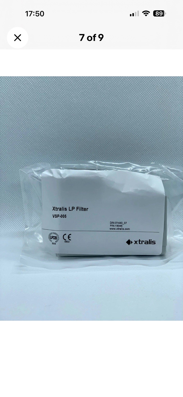 NEW Vesda VSP-005 Replacement Filter Cartridge