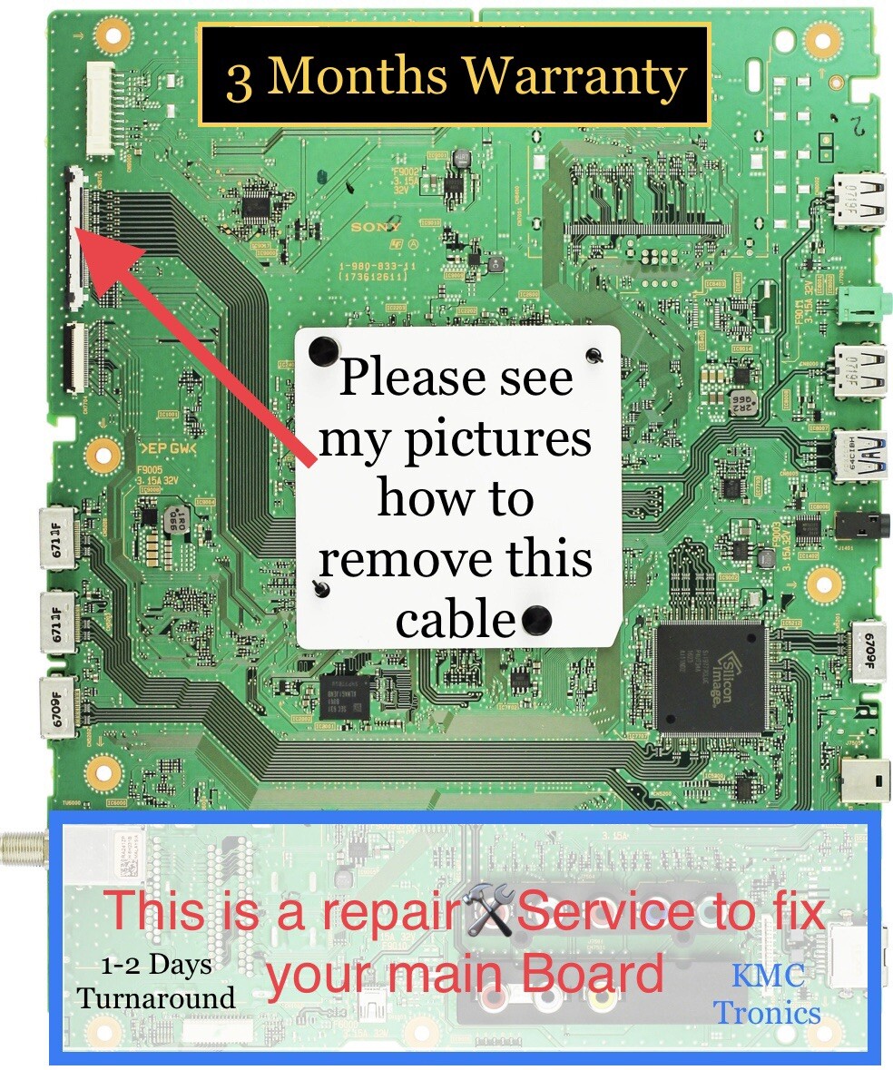 Repair🛠Service For XBR-55X930D XBR-65X930D A-2094-419-A 1-980-833-11 A2094331A