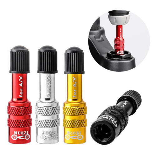 Fork Schrader Valve Adapter MTB Road Bicycle Air Fork Inflatable Valve Adapter