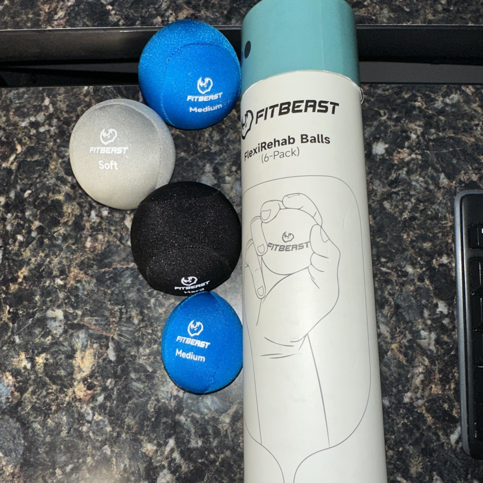 Fitbeast FlexiRehab Balls 4pk