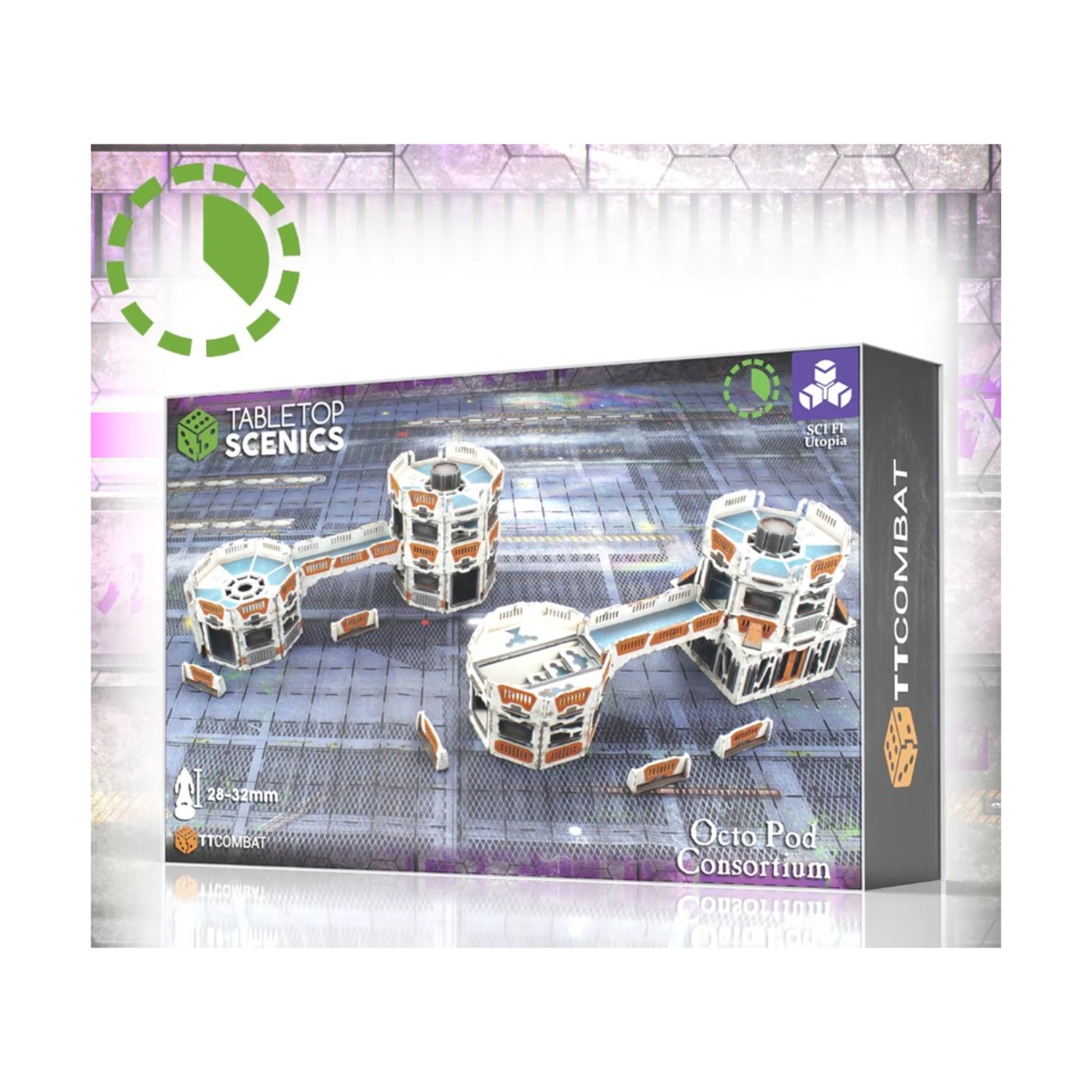 TT Combat Terrain 32mm Octopod Constortum SW (New)