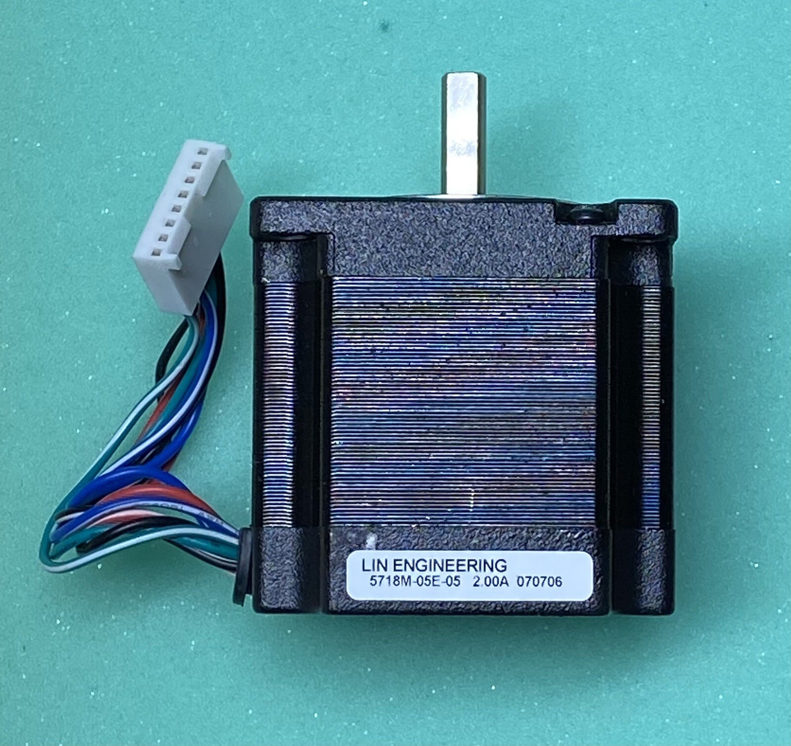 Lin Engineering Stepper Motor, 5718M-05E-05, 2.00 Amp NEMA 23 Used