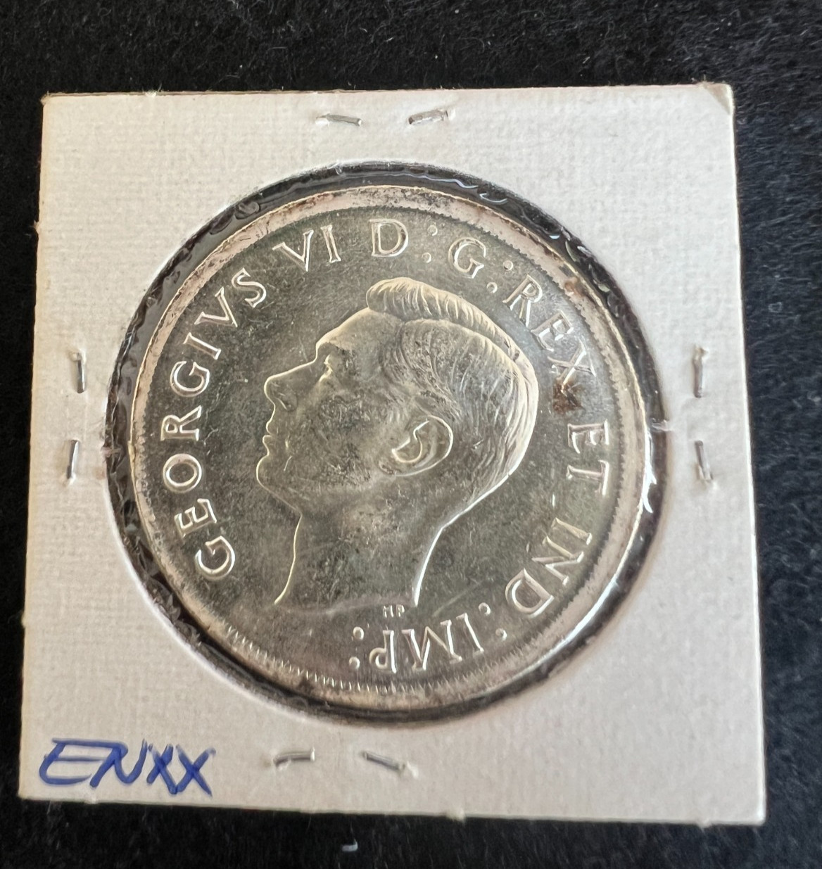 1939 Canada Silver $1 Dollar George VI BU