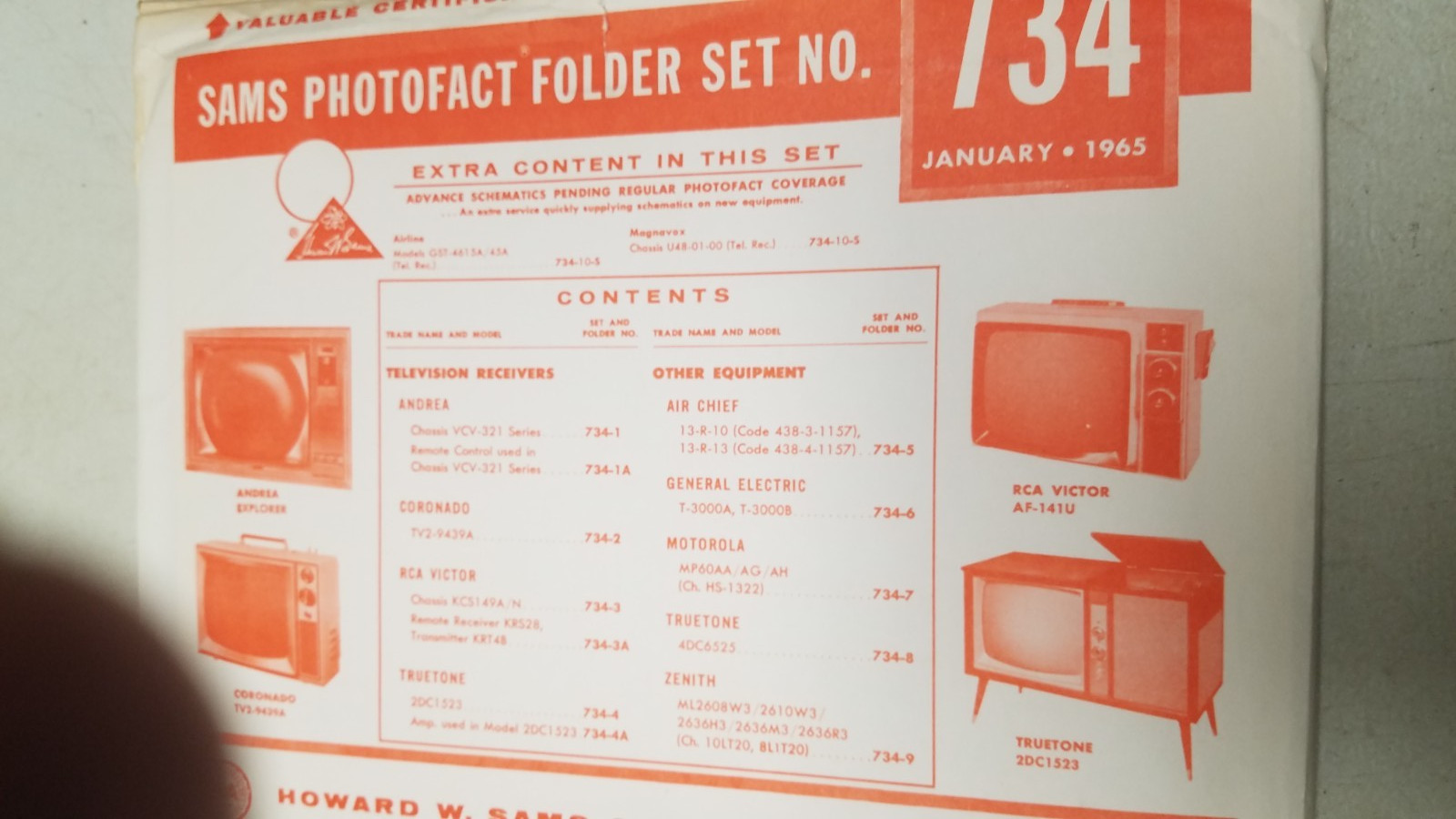 Sams Photo Fact Set #734 1/65 Complete set (D)
