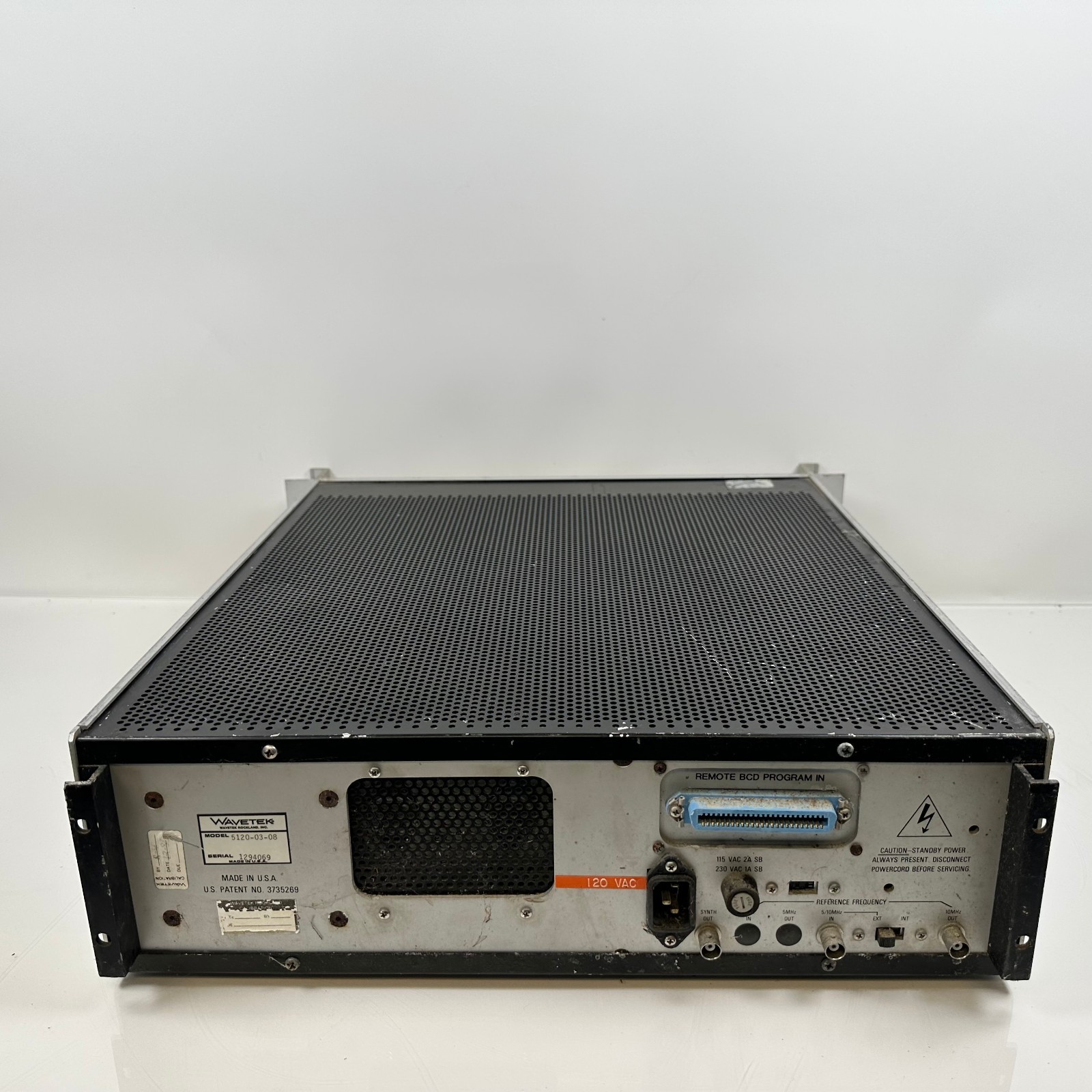 Wavetek Rockland 5120a DC-2MHz Programable Frequency Synthesizer