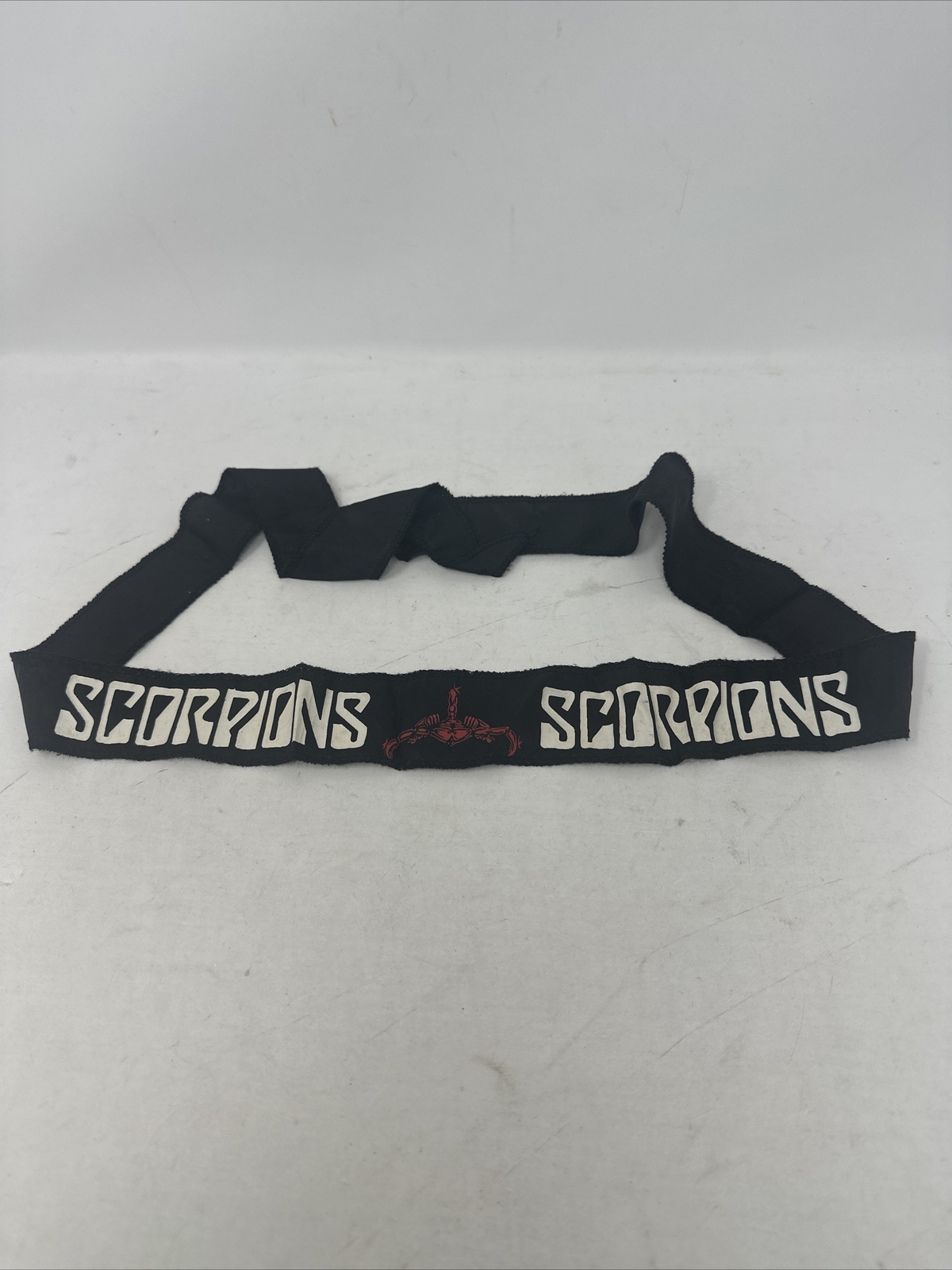 Vintage Rare 70’s 80’s Scorpions Band Collectible Memorabilia Headband