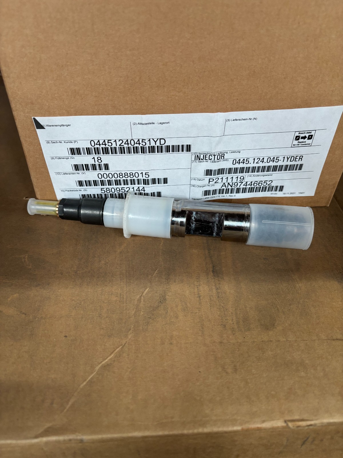 INTERNATIONAL INJECTOR, INJECTOR 2517613C91