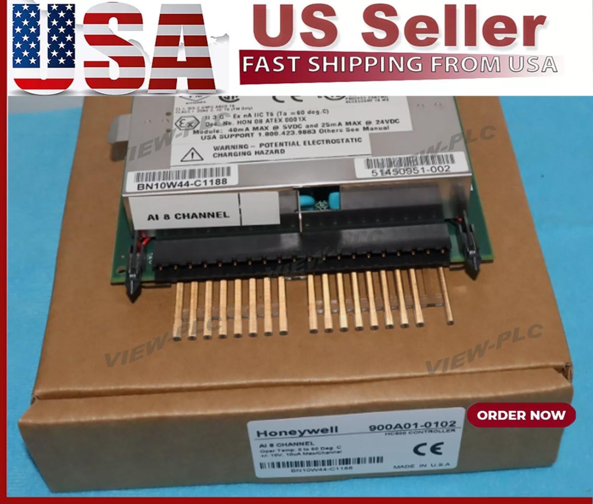 New In Box HONEYWELL 900A01-0102 PLC Controller US Free TAX