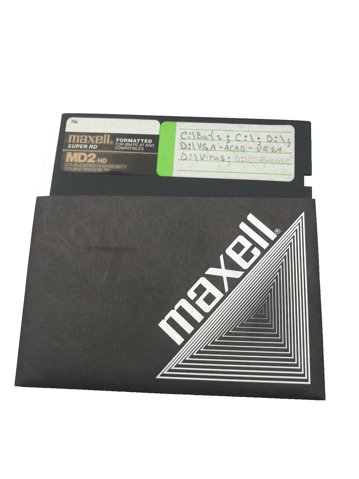 Vintage Computer Virus Windows Floppy Disk Computer Software
