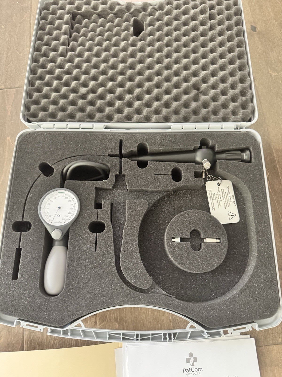 PatCom Portable FEES System (flexible endoscope, light torch, laptop, case)
