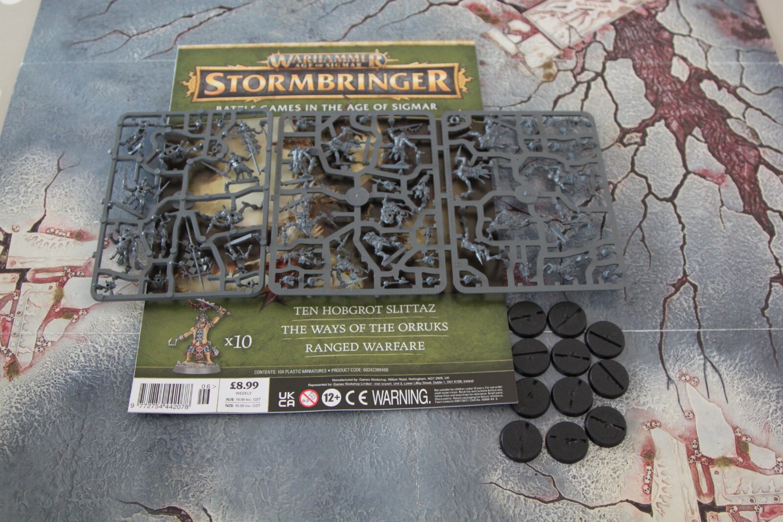 WARHAMMER AGE OF SIGMAR - AOS - HOBGROT SLITTAZ x10   - NEW ON SPRUES