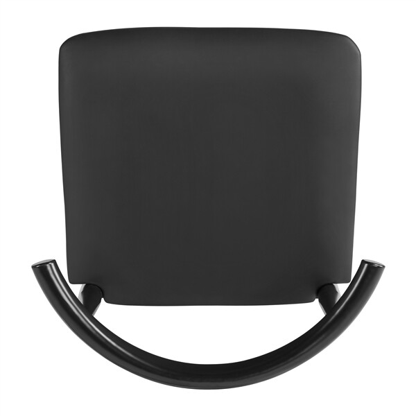 Dining Chairs Armless w/Backrest Modern Kitchen Chairs Metal Fabric Leather Seat
