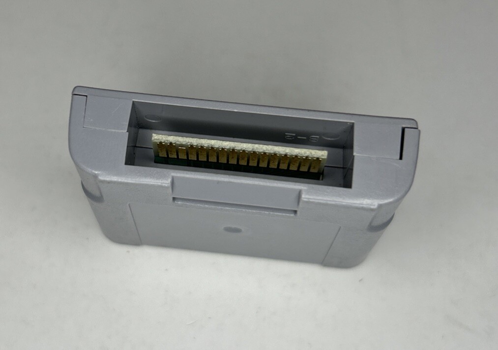 N64 Controller Pak NUS-004 OEM Official Nintendo 64 Memory Card - Tested CLEAN