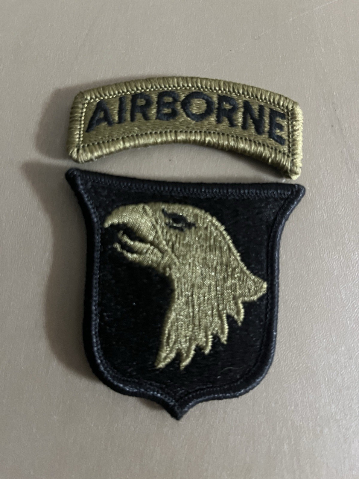 U.S. Army  101st Airborne Division OCP Hook and Loop Patch